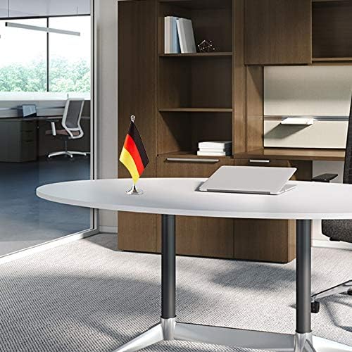 Germany Flag German Flags, Small Mini German Desk Flag, Used - Image 3