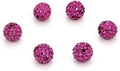 100pcs Adabele Grade A Suncatcher Crystal Rhinestone Pave Loose Beads 8mm by AdabeleLLC