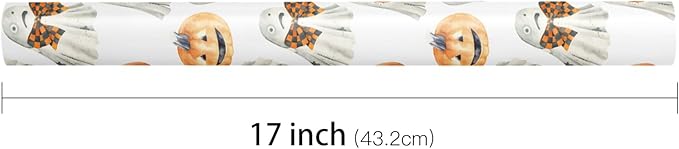 LeZakaa Halloween Wrapping Paper Roll - Image 7