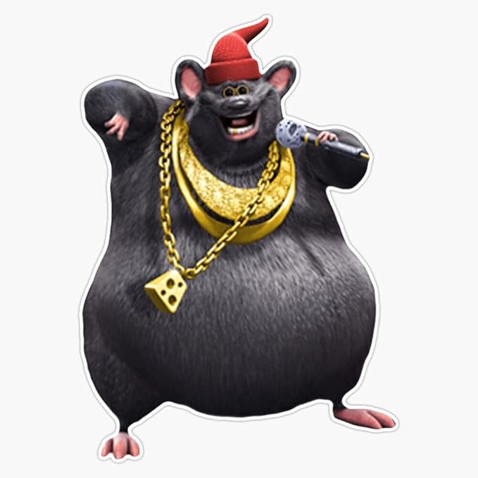 Biggie Cheese Mr. Boombastic Vinyl Waterproof Sticker Decal Car Laptop Wall - Image 2