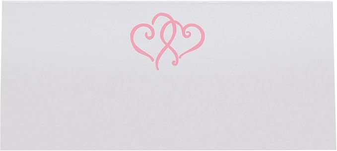 Linked Hearts Printable Place Cards, Laser & Inkjet Printers - Image 5