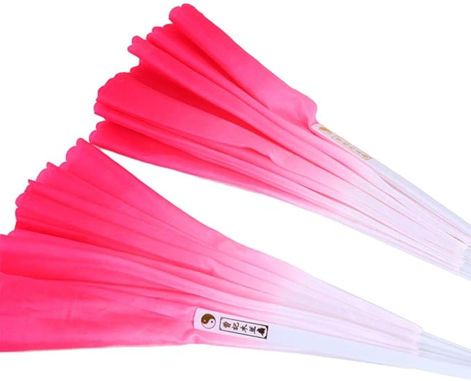 ZooBoo 2Pcs Traditional Chinese Folding Dance Fan - Image 4