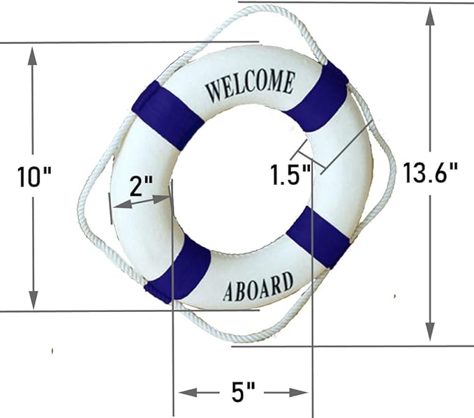 MorroMorn Lifebuoy Wall Hanging Decor - Image 5