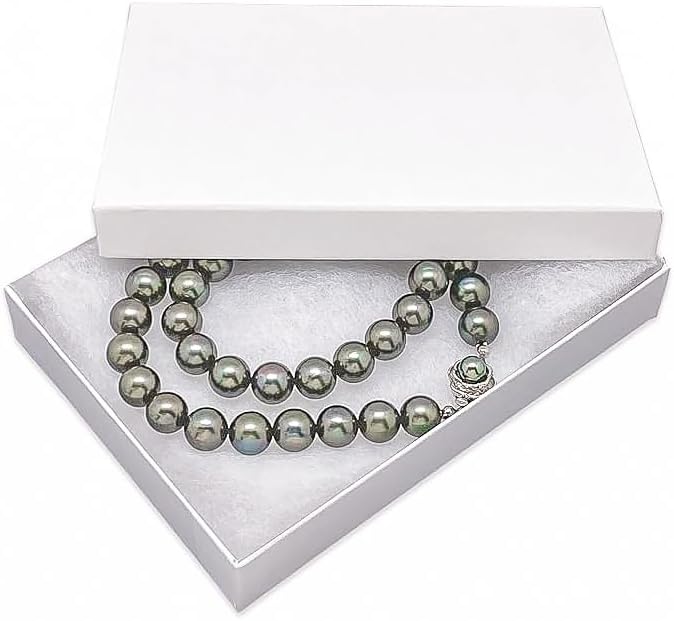 TheDisplayGuys - 25-Pack #53 Kraft Paper Cardboard Gift Boxes/Jewelry Cases w. - Image 2