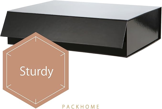 PACKHOME 6 Large Gift Boxes 13.5x10x3.5 Inches, Sturdy Shirt Boxes - Image 6