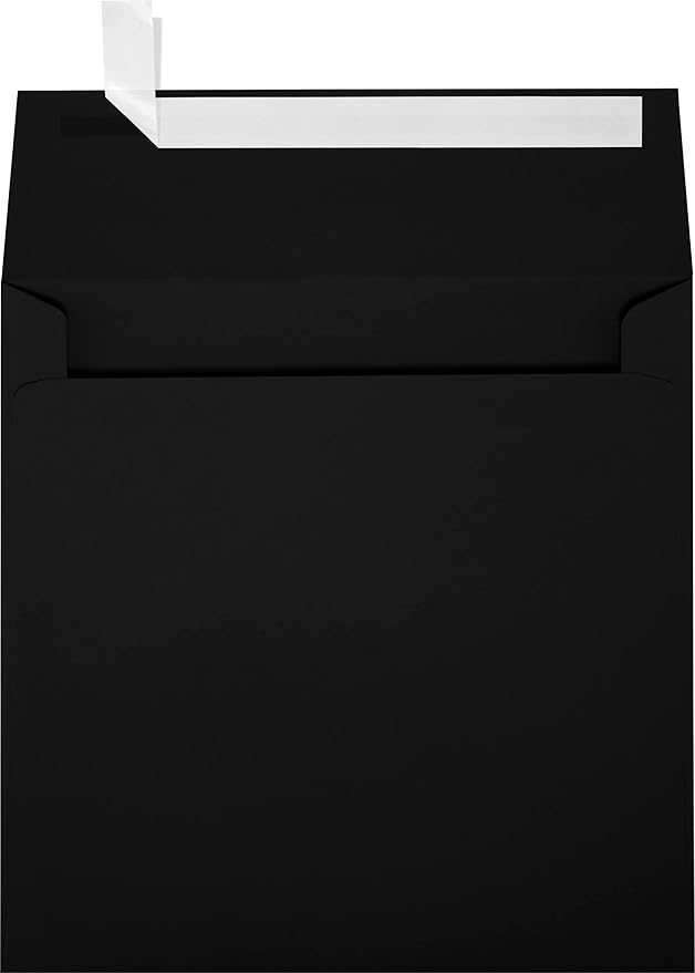 LUXPaper Square Invitation Envelopes | Peel & Press | 6 1/2" x 6 1/2" | by LUXPaper