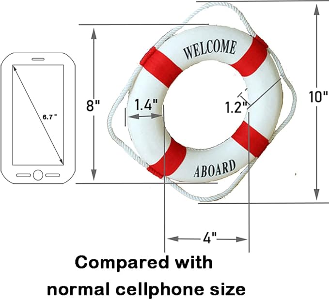 MorroMorn Lifebuoy Wall Hanging Decor - Image 5