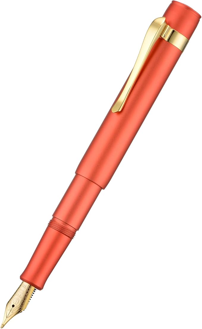 Hongdian M2 Black Forest Mini Fountain Pen, Long Blade Nib & Sleek Shape - Image 2