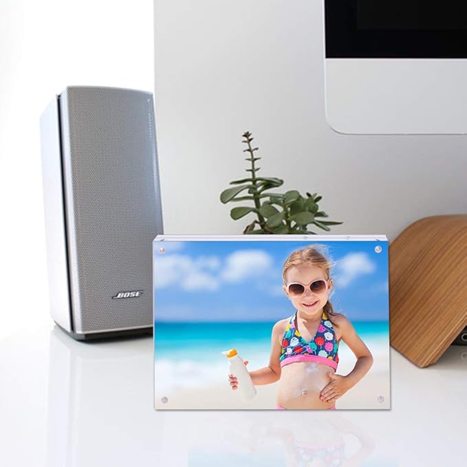 Premium Acrylic Photo Frame 4x6-5 Pack Gift Box Package, Perfect Decorate - Image 6
