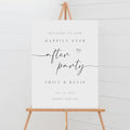 Wedding Welcome Sign, Wedding Welcome Sign Personalized, Happily Ever After by CENOVACY