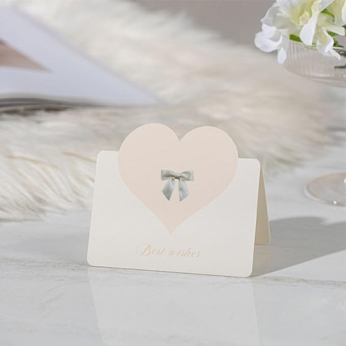2.5" Hgzgch Cream Satin Ribbon Bow - Image 5