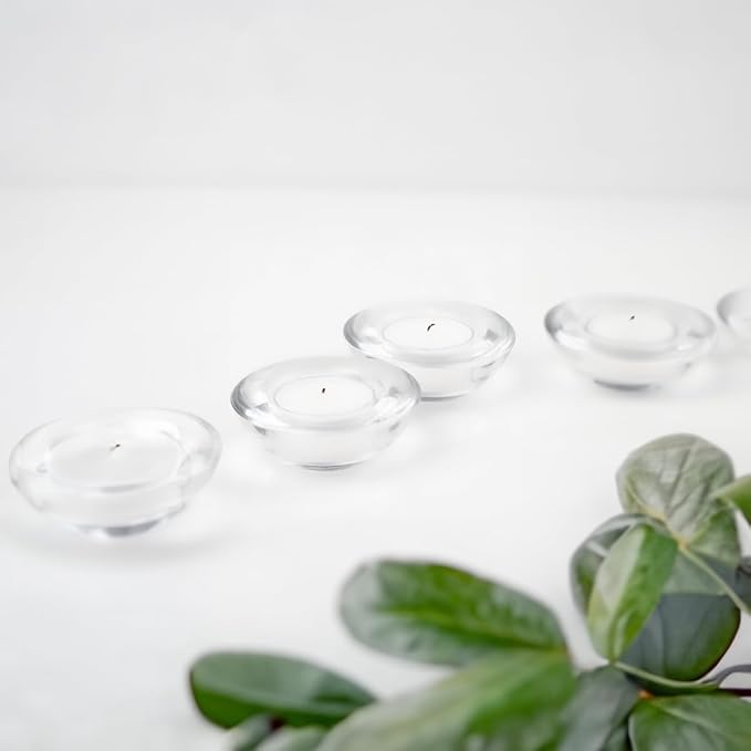 WGV Sturdy Tea Light Votive Candle Holder 3" W, Small Accent Decor, 6 Pieces - Image 4