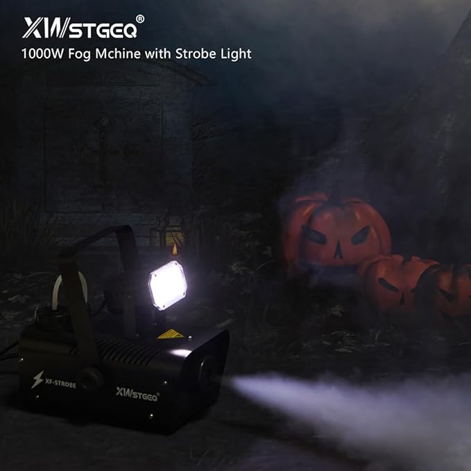 Fog Machine 1000W with Strobe Light, Wireless Remote, and Events - Image 2
