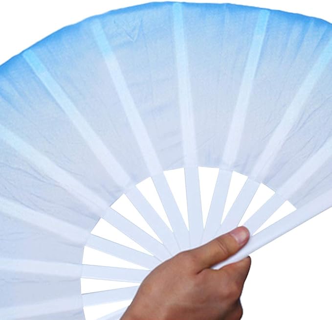 ZooBoo 2Pcs Traditional Chinese Folding Dance Fan - Image 5