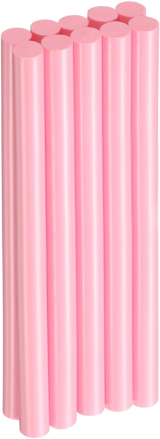 HARFINGTON 10pcs Hot Glue Sticks 0.43" Dia x 5.91" Long EVA Mini Hot Melt by HARFINGTON