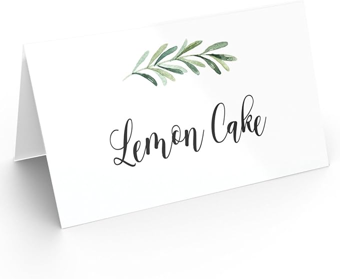 Printed Party Table Place Cards - Image 4