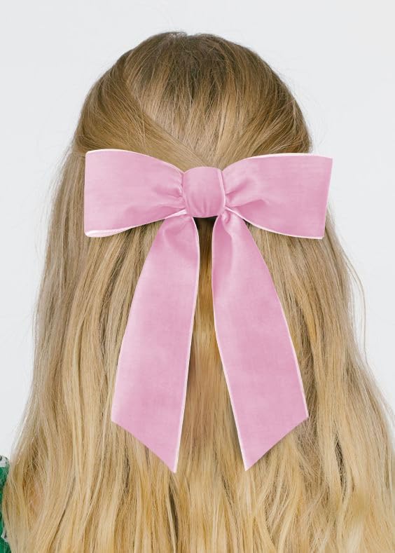 Pink Velvet Ribbon 1.5'' 25 Yards - Image 2