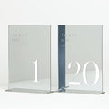 JINMURY Sliver Wedding Table Numbers 1-20 by JINMURY