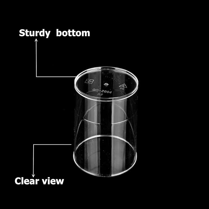 100 Pack Mini Dessert Cups, 3oz Clear Shooter Cups - Image 3