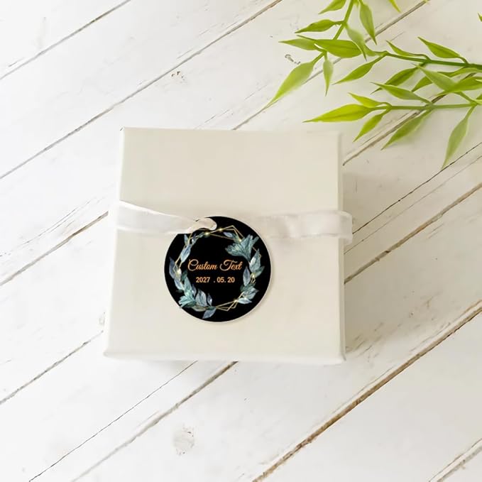 Custom Hang Tags for Favors, Custom Gift Tags, Customized Gifts Wrapping Labels - Image 5