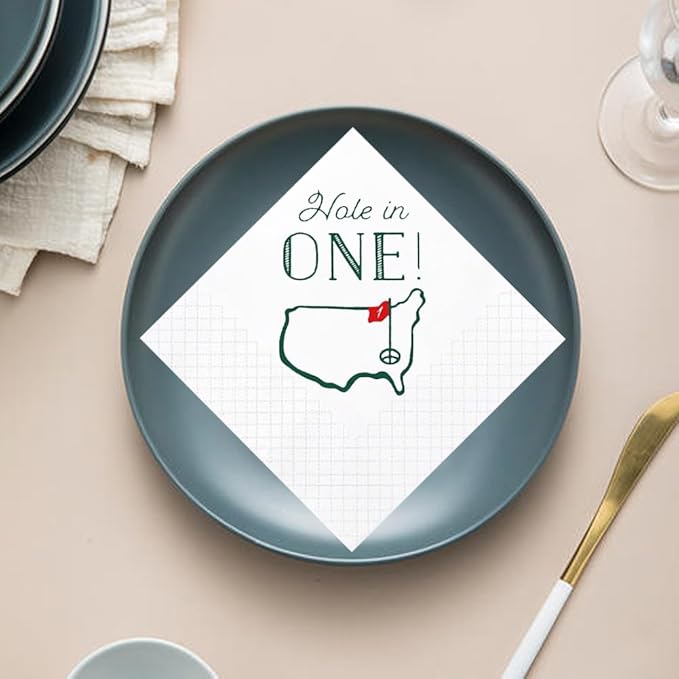 Golf Cocktail Napkins 2-Pack, Golf Party Supplies, 5x5 Inches - Image 5