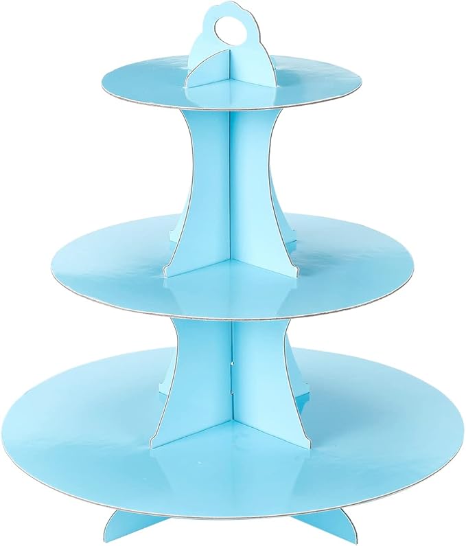 2Pcs 3-Tier Cupcake Stand, Cake Stand holder, Tiered DIY Cupcake Stand Tower - Image 7