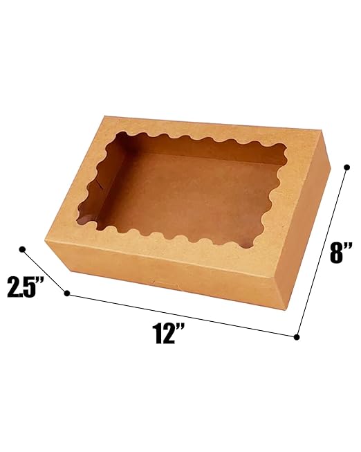 qiqee Auto-pop up Brown Cookie Box - Image 4