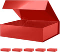 PACKHOME 6 Large Gift Boxes 13.5x10x3.5 Inches, Sturdy Shirt Boxes by PACKHOME