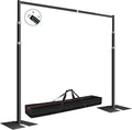 FUDESY Pipe and Drape Backdrop Stand Kit, 10x10ft Heavy Duty Backdrop Stand by FUDESY