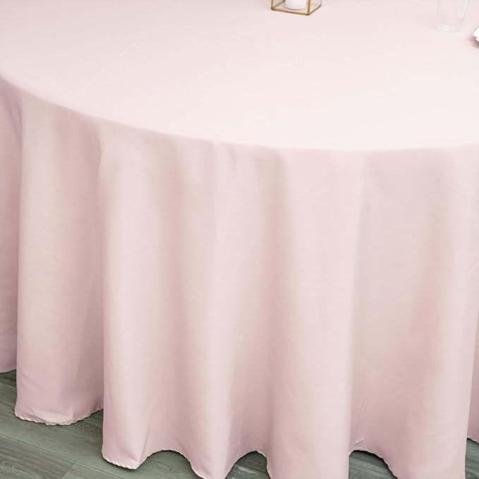 Efavormart Round Tablecloth, 120 Inch Stain & Wrinkle Resistant Washable Table - Image 8