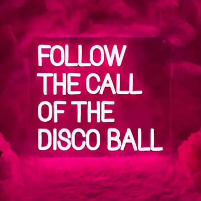 Neon Sign, Retro Disco Ball Sign, Disco Party Bar Pub Wall Decor, Home Wall - Image 5