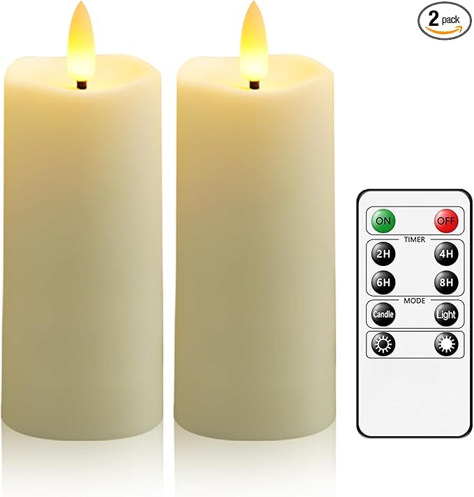 Plastic Waterproof Outdoor flameless Candles, LED Candles, by FlamelessLEDCandles
