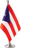 Puerto Rico Flag Puerto Rican Flags, Small Mini Puerto Rican Desk Flag by Mflagperft