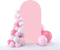 bricia Wedding Arch Backdrop Stand Cover, 6.6FT Double Sided Stretchy Arch by bricia