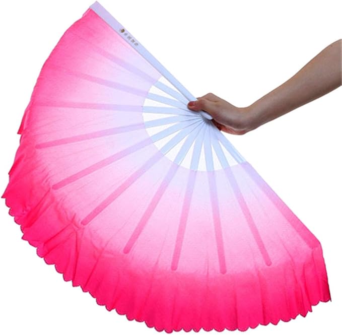 ZooBoo 2Pcs Traditional Chinese Folding Dance Fan - Image 2