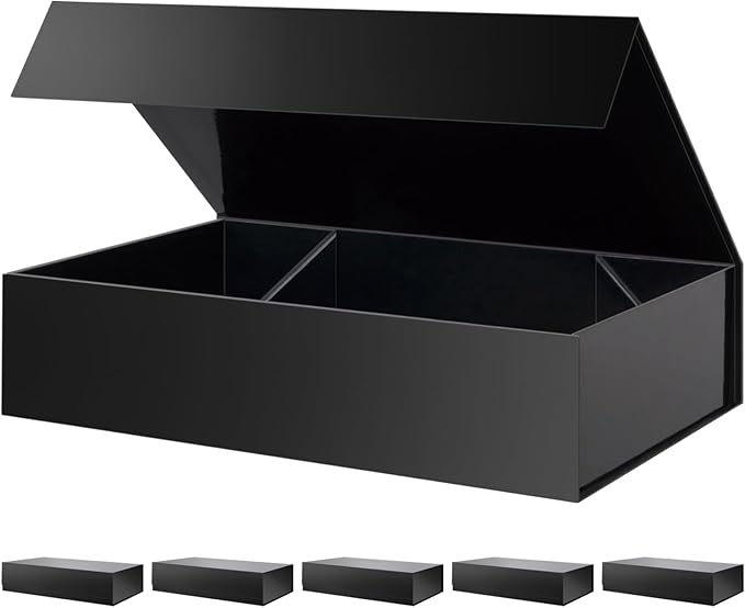 PACKHOME 6 Extra Large Gift Boxes 17.5x11.3x4.3 Inches, Sturdy Shirt Boxes by PACKHOME