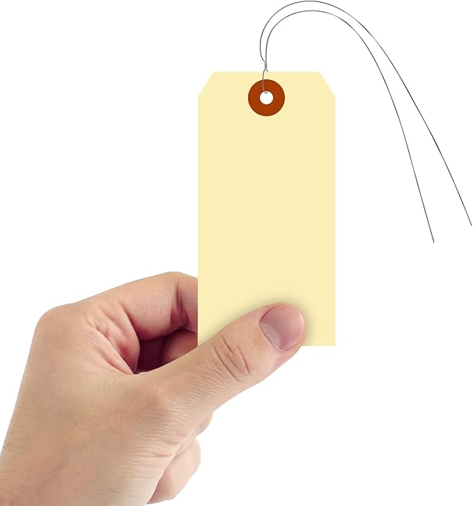 SmartSign Blank Manila Shipping Tags - Image 2