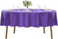 70 inch Round Tablecloth Washable Polyester Table Cloth Decorative Table Cover by Cupuamon