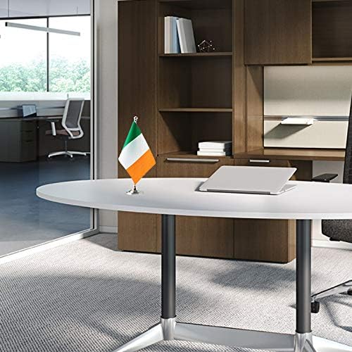 Ireland Flag Irish Flags, Small Mini Irish Desk Flag, Used - Image 3