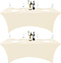 2-Pack 8ft Spandex Table Covers by Unknown