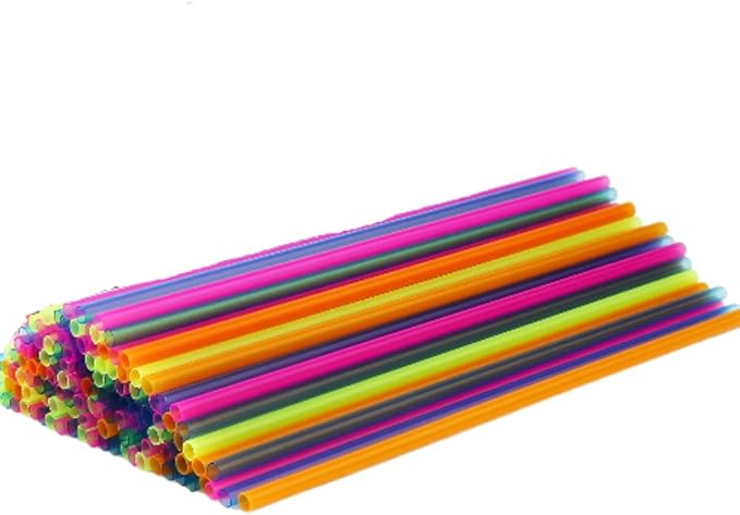 Neon Mini Sip Straws - Image 2