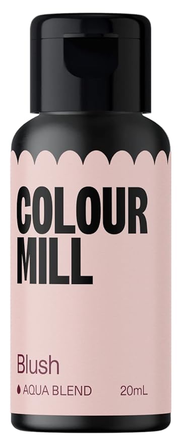 Colour Mill Aqua Blend Water-Based Food Coloring, 20 Milliliters Blush by ColourMill