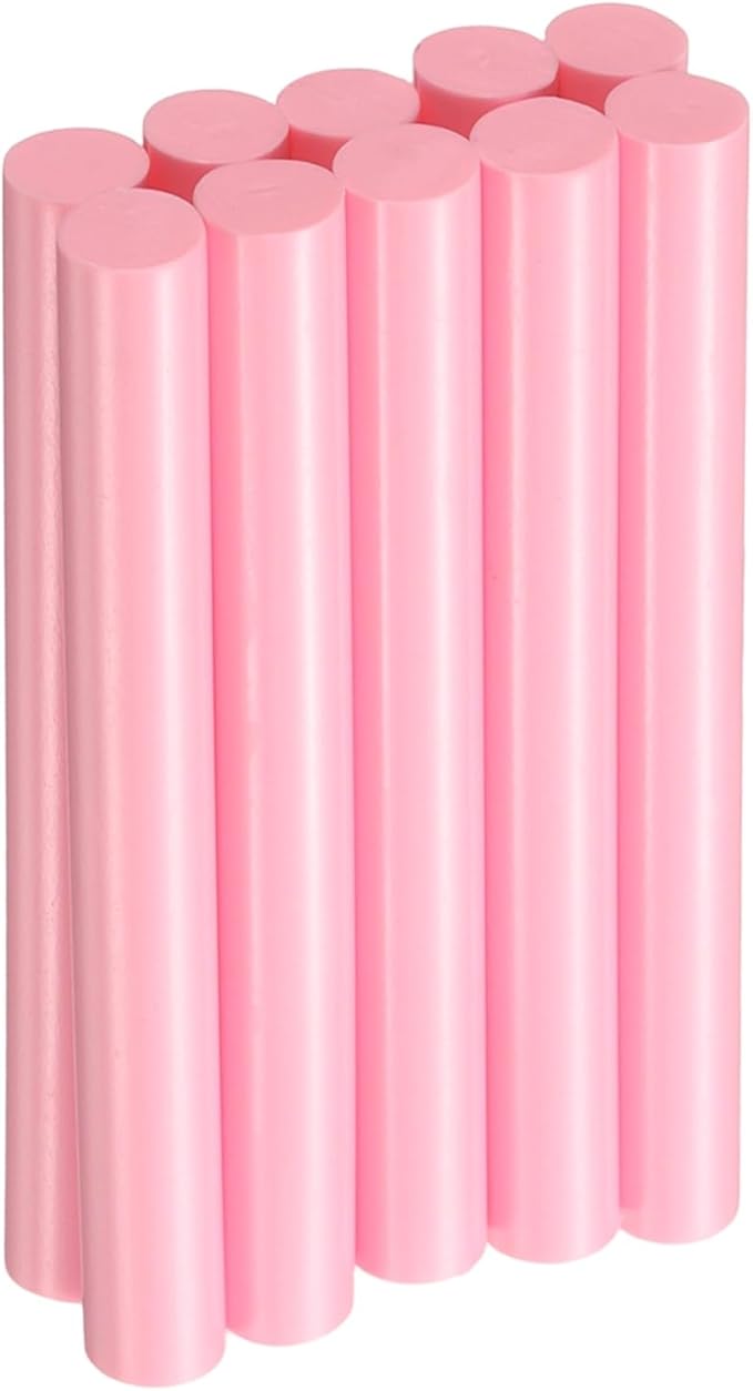 HARFINGTON 10pcs Hot Glue Sticks 0.43" Dia x 3.94" Long EVA Mini Hot Melt by HARFINGTON