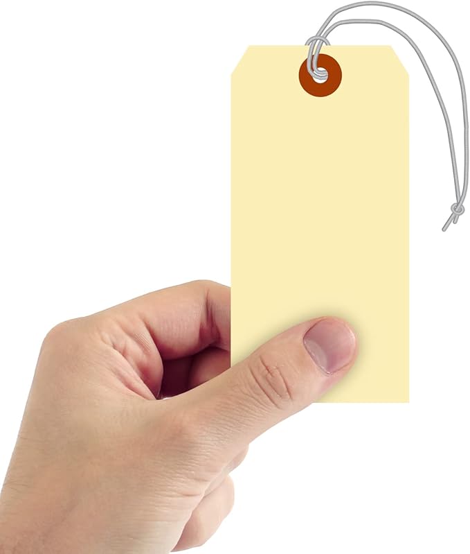 SmartSign Blank Manila Shipping Tags - Image 2