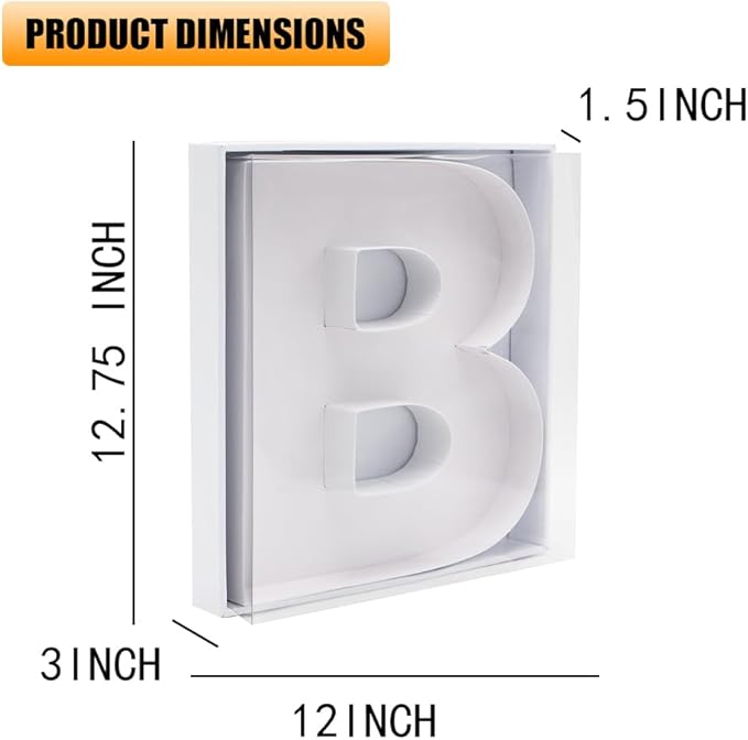 12" Fillable Cardboard Letter Charcuterie Gift Cupcake Box - Image 2