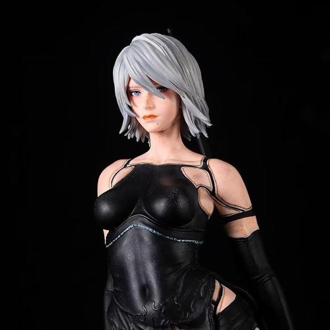 A2yorha Action Figure Anime Game Girl Figure No.2 Type A Interchangeable Head - Image 5
