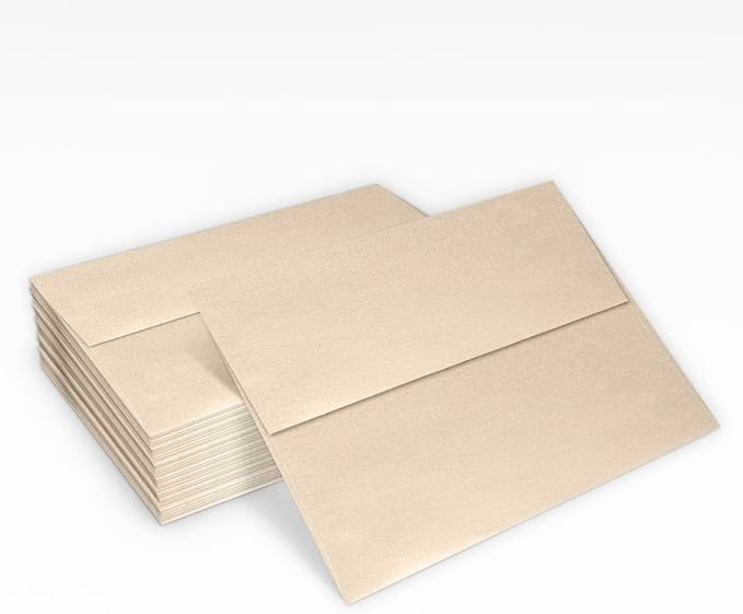 LUXPaper A7 Invitation Envelopes | Peel & Press | 5 1/4" x 7 1/4" | Taupe - Image 5