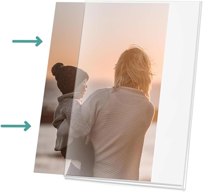 8 Pcs Magnetic Picture Frames for Refrigerator 2.36 x 3.54 Inch, Acrylic - Image 5