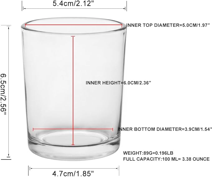Clear Mercury Glass Tea Light Holders Set of 36 - Image 2