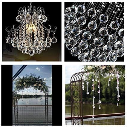 Crystalsuncatcher 20Pcs 1.75 inch/40mm Clear Crystal Ball Prism Pendant - Image 6
